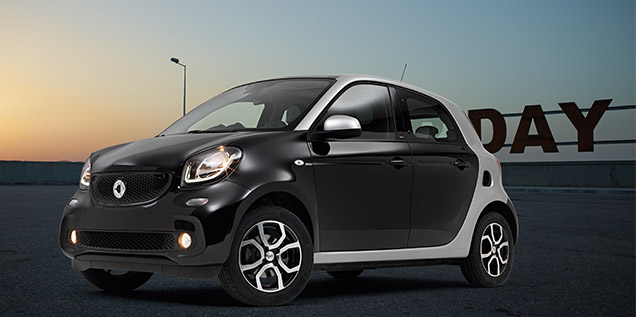 DEZENT TS dark Felge Smart forfour