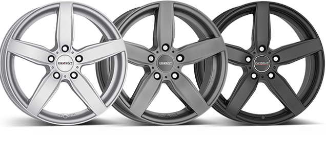DEZENT TB graphite Felge