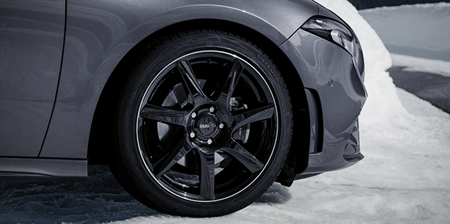 DEZENT TW dark auf MERCEDES A-Class