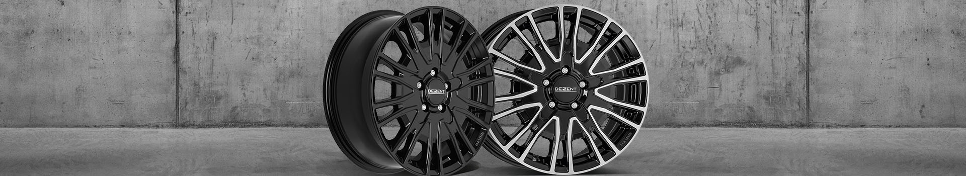 DEZENT KE black KE dark g&uuml;nstige Alufelgen Felgen