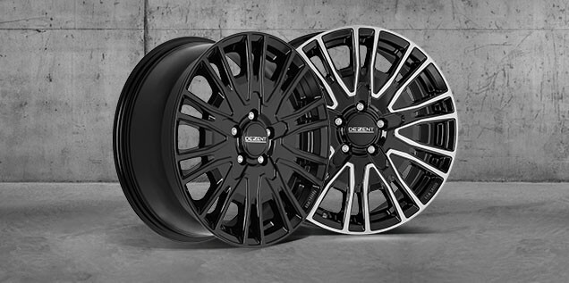 DEZENT KE black KE dark g&uuml;nstige Alufelgen Felgen