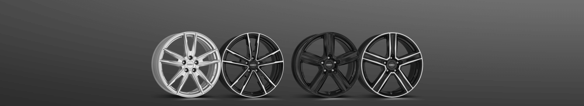 DEZENT KF silver KF dark KG black KG dark g&uuml;nstige Alufelgen Felgen