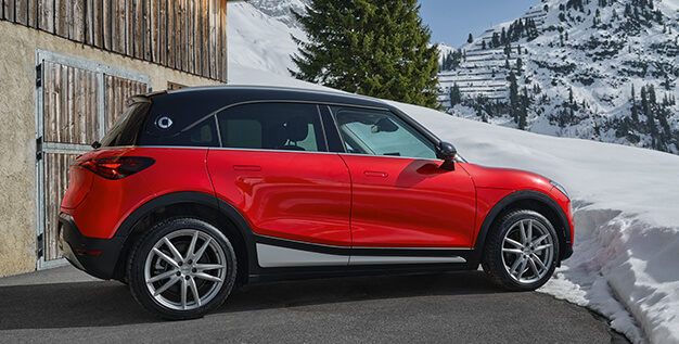 DEZENT KF silver Smart #1 g&uuml;nstige Alufelgen Felgen