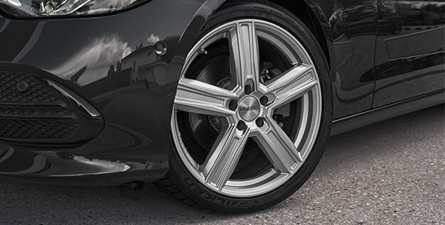 DEZENT KG silver Mercedes C-class g&uuml;nstige Alufelgen Felgen