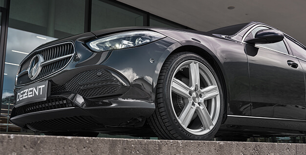 DEZENT KG silver Mercedes C-class g&uuml;nstige Alufelgen Felgen