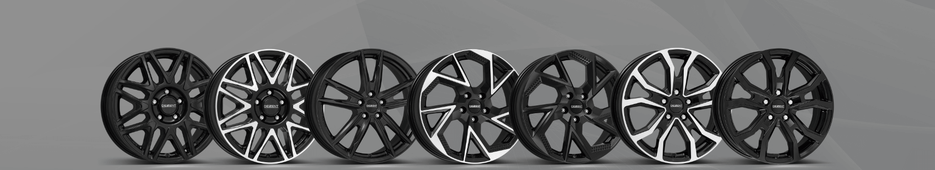 DEZENT KH black KH dark KF black AP dark AP black TV-Trailer dark TV-Trailer black g&uuml;nstige Alufelgen Felgen