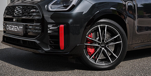 DEZENT KF dark Mini Countryman g&uuml;nstige Alufelgen Felgen