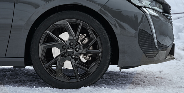 DEZENT AP black Peugeot 308 g&uuml;nstige Alufelgen Felgen 