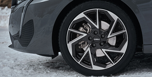 DEZENT AP dark Peugeot 308 g&uuml;nstige Alufelgen Felgen