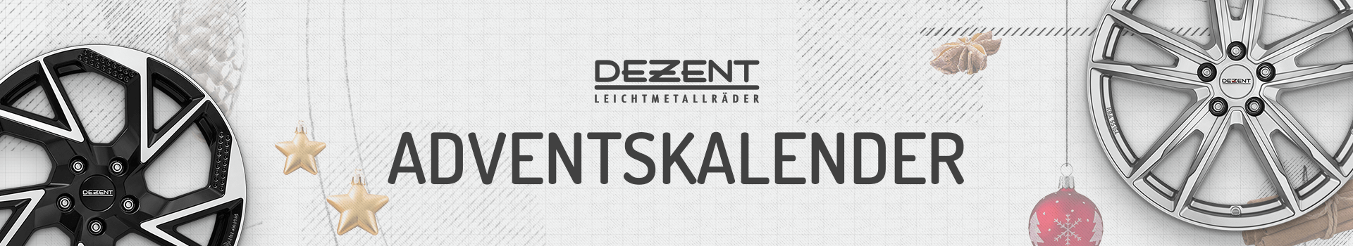 DEZENT AP dark KF silver g&uuml;nstige Alufelgen Felgen