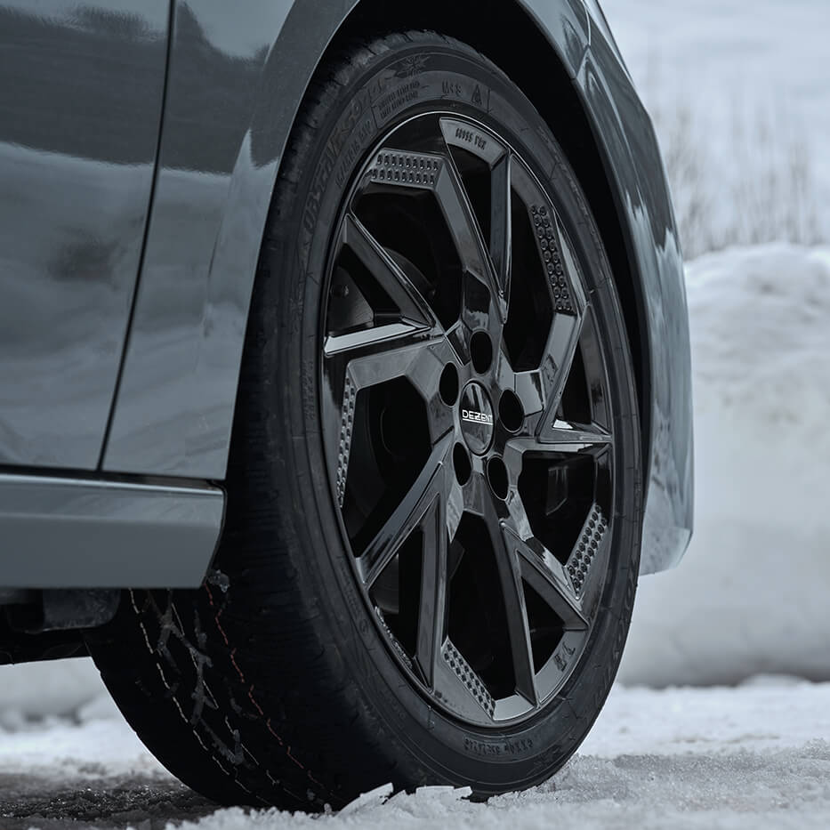 DEZENT AP black Peugeot 308 günstige Alufelgen Felgen