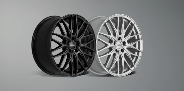 DEZENT KY silver KY black g&uuml;nstige Alufelgen Felgen Leichtmetallr&auml;der
