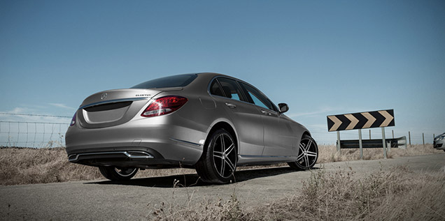 DEZENT TG dark rim Mercedes C- Class