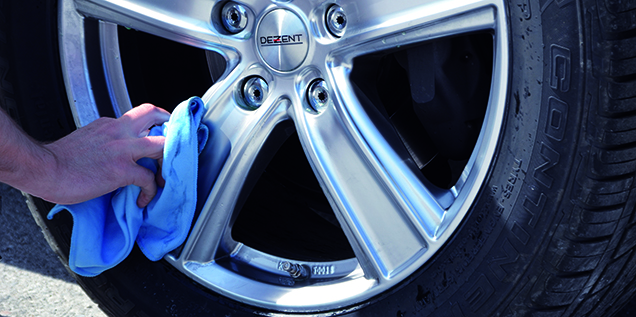 DEZENT rims in winter