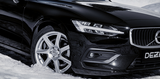 DEZENT TW silver on VOLVO V60