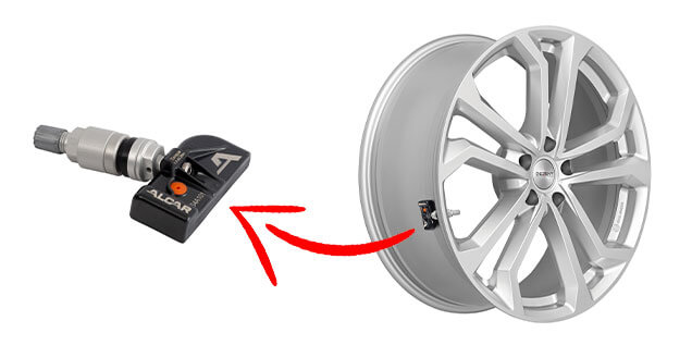 DEZENT TA silver ALCAR Sensor