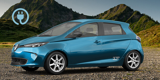 Renault Zoe DEZENT TW silver