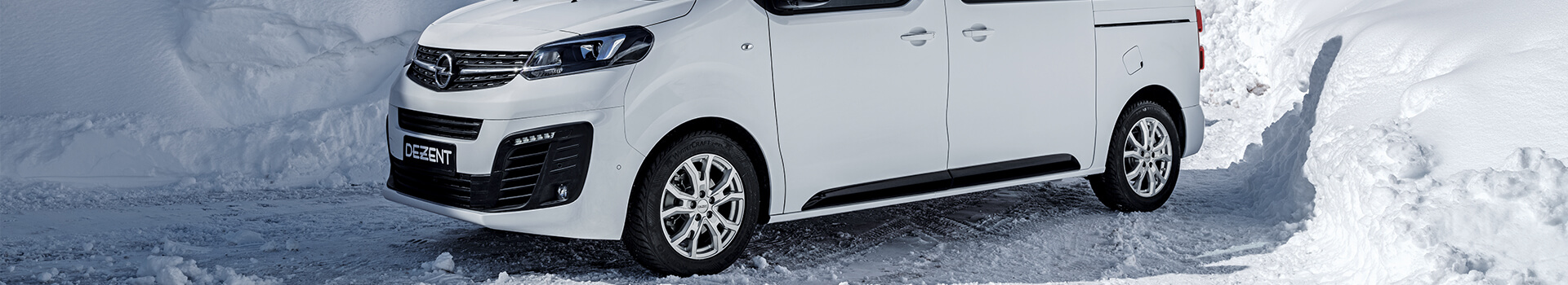 DEZENT TV silver Opel Zafira-E Life