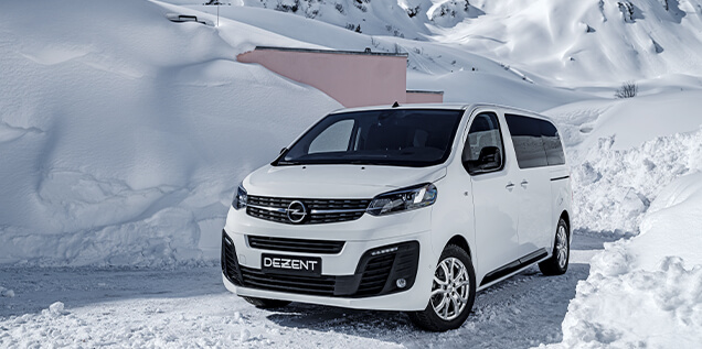 DEZENT TV silver Opel Zafira-E Life