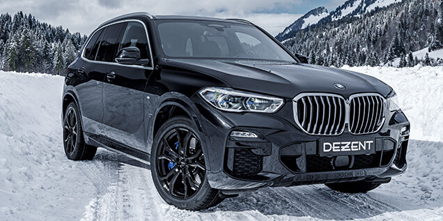 DEZENT TV black BMW X5