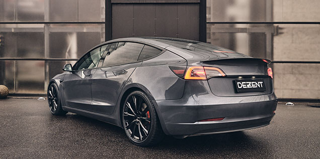 DEZENT AR black Tesla Model 3 cheap alloy rims