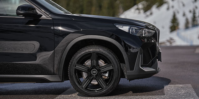 DEZENT KG black BMW iX1 cheap alloy wheels