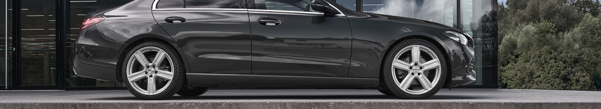 DEZENT KG silver Mercedes C-class cheap alloy wheels rims