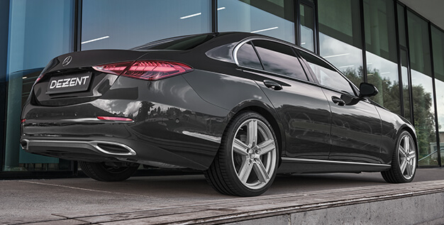 DEZENT KG silver Mercedes C-class cheap alloy wheels rims