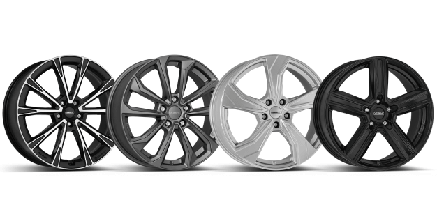 DEZENT AR dark KS graphite KB silver KG black cheap alloy wheels rims