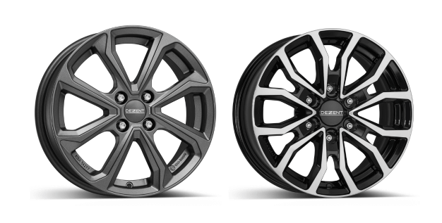 DEZENT KT graphite KC dark cheap alloy wheels rims