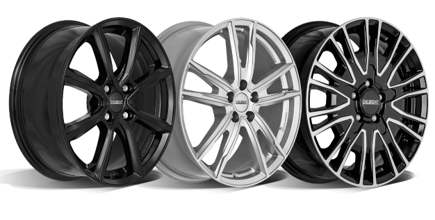 DEZENT TN black KF silver KE dark cheap alloy wheels rims