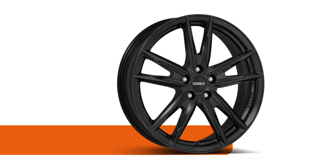 DEZENT KF black cheap alloy wheels rims
