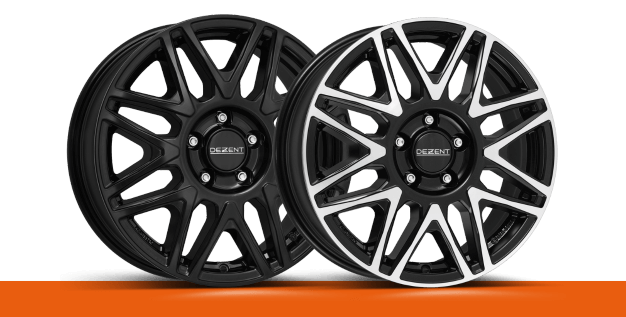 DEZENT KH black KH dark cheap alloy wheels rims