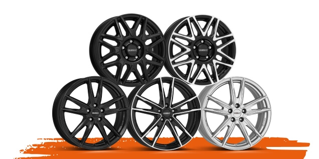 DEZENT KH black KH dark KF black KF dark KF silver alloy wheels cheap rims wheels