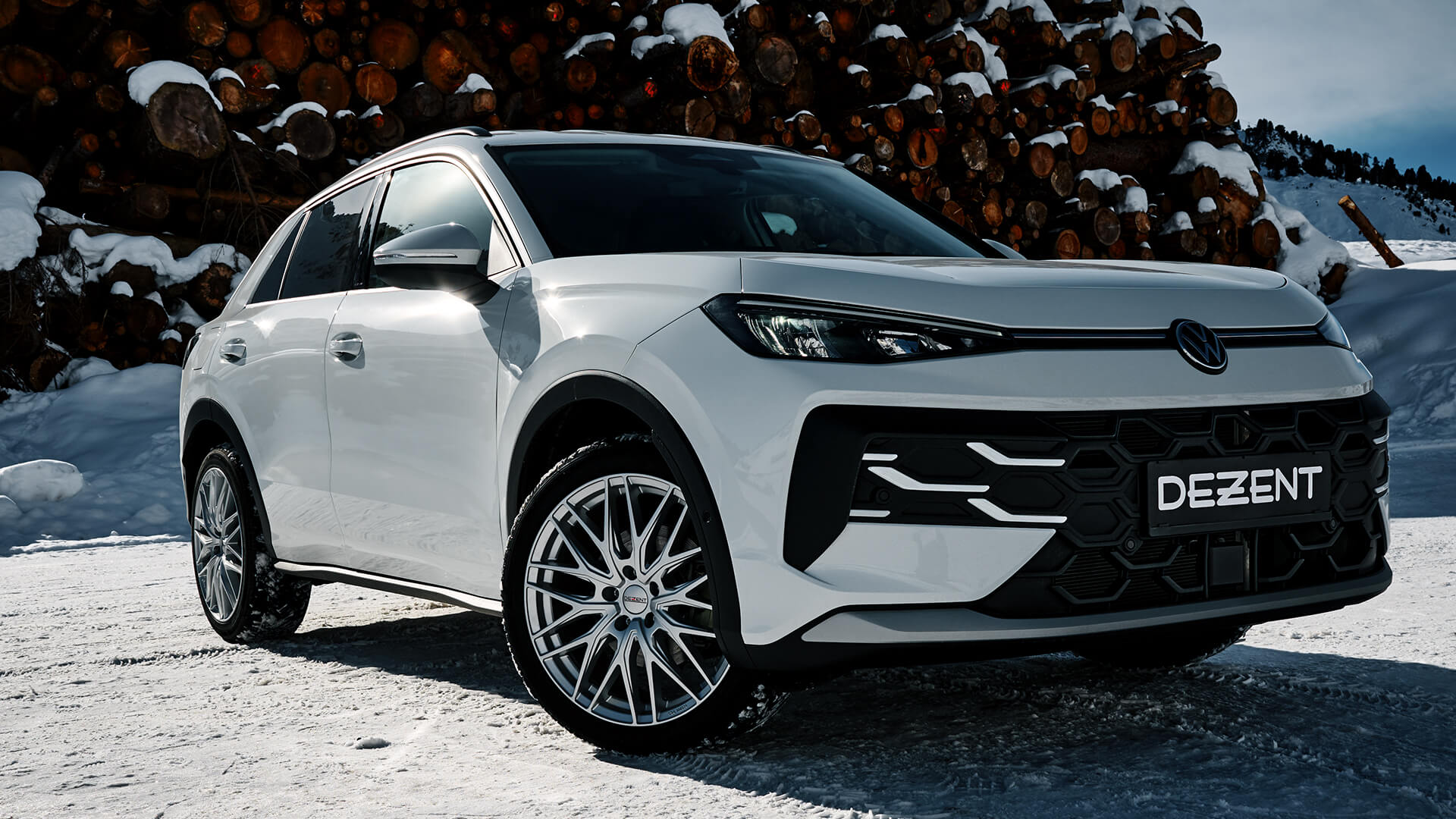DEZENT KY silver VW T-Roc cheap alloy wheels rims